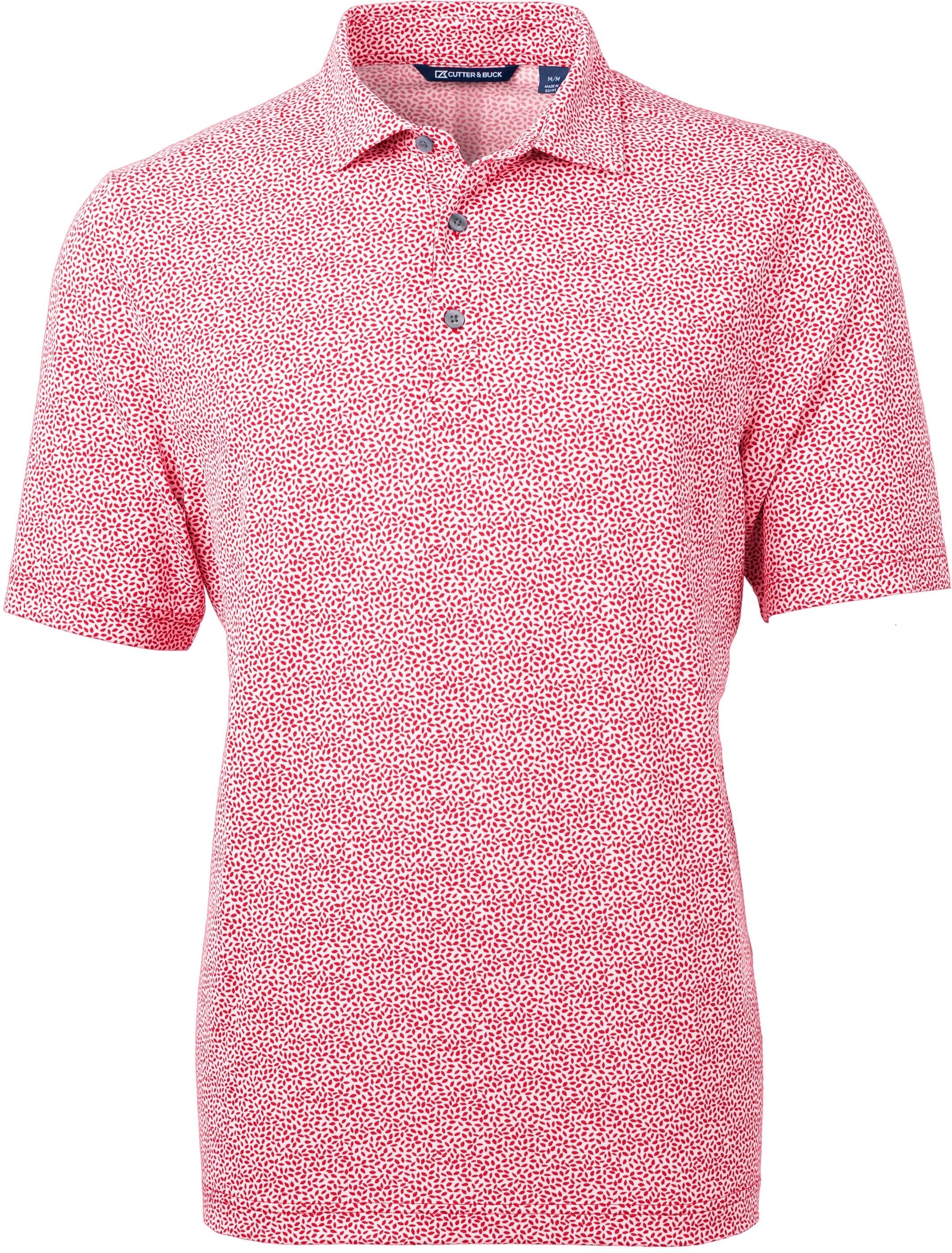 Cutter & Buck Virtue Eco Pique Botanical Print Polo