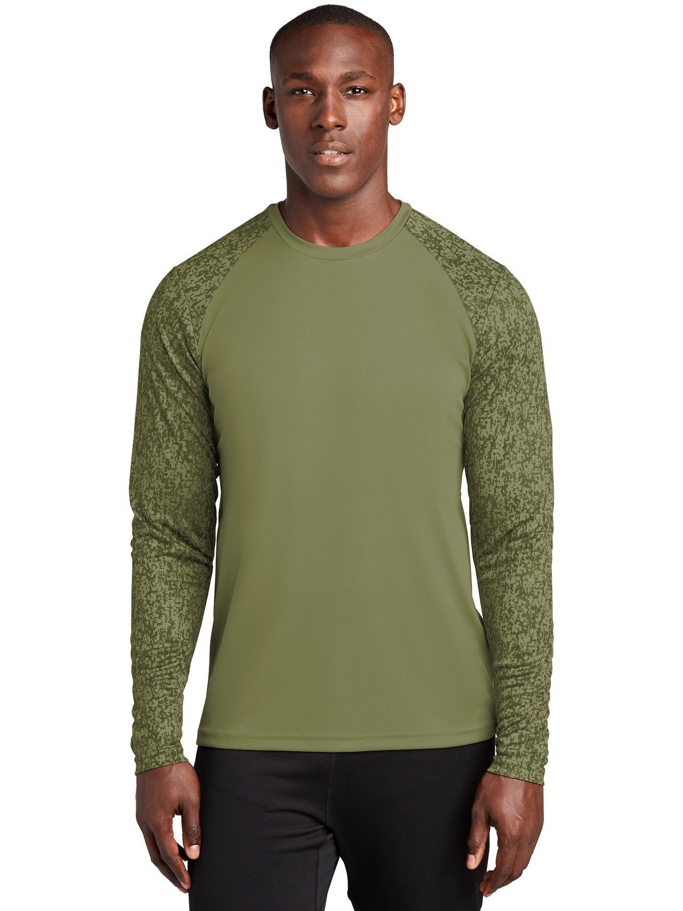 Sport-Tek Long Sleeve Digi Camo Tee