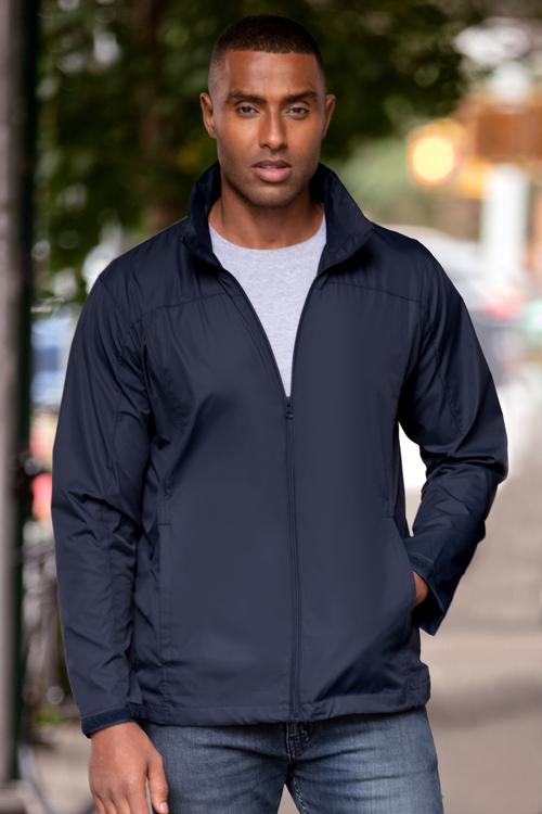 Vantage Full-Zip Lightweight Hooded Jacket