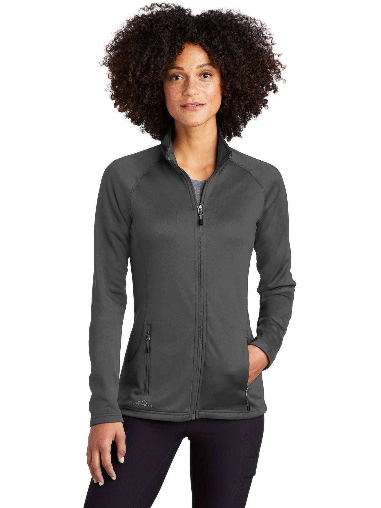 Eddie BauerLadies Smooth Fleece Base Layer Full-Zip