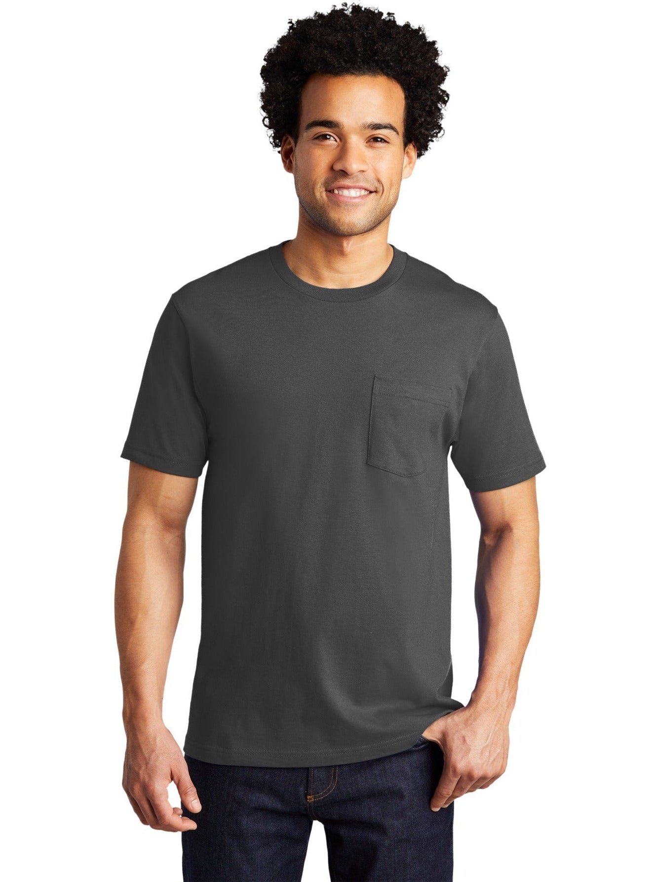 Port & Company Bouncer Pocket Tee