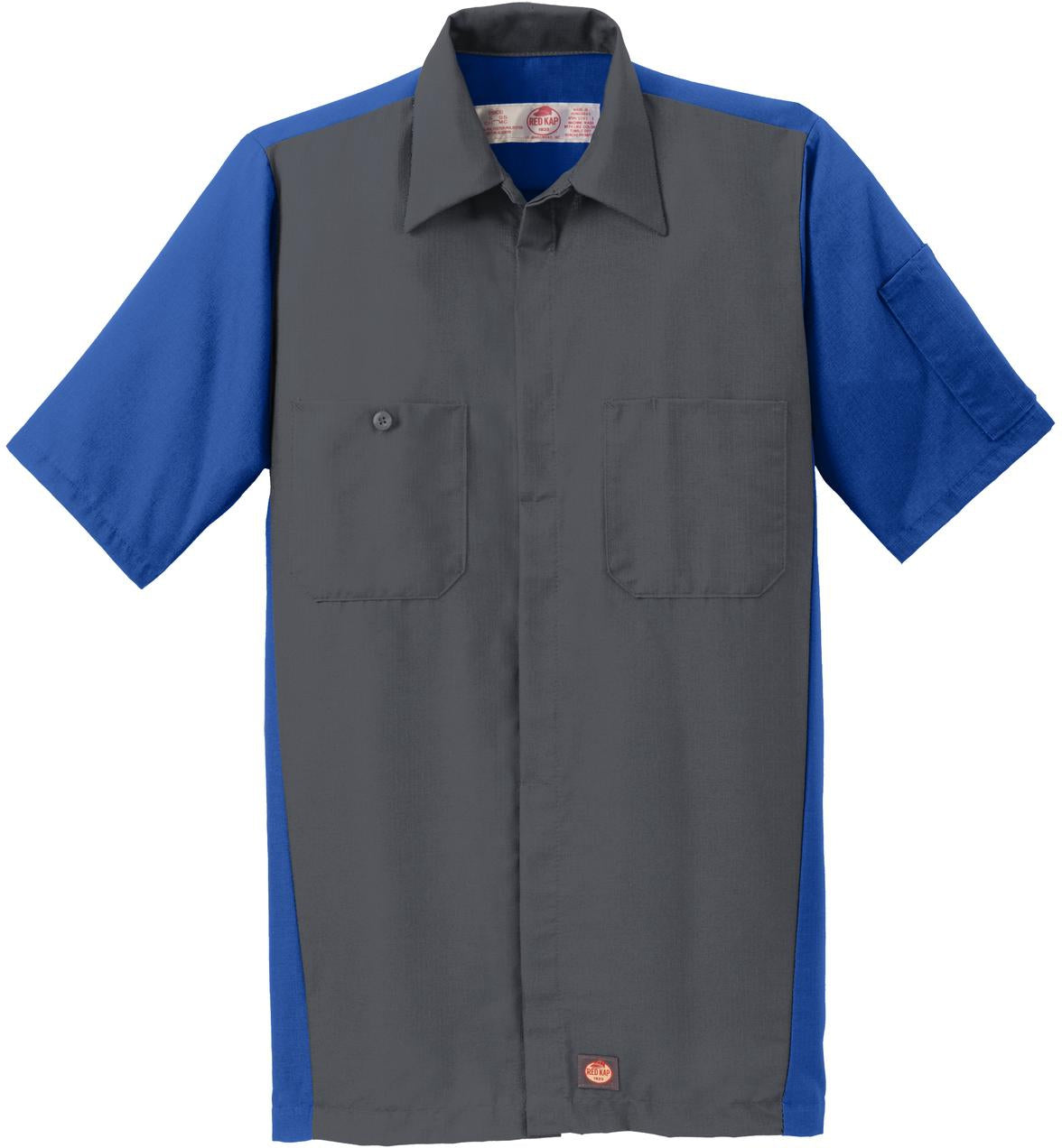 Red KapShort Sleeve Ripstop Crew Shirt