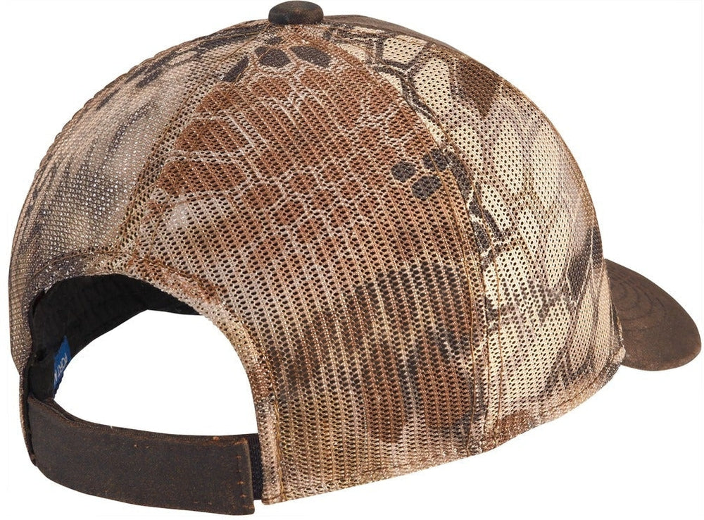 Port Authority Pigment Print Camouflage Mesh Back Cap