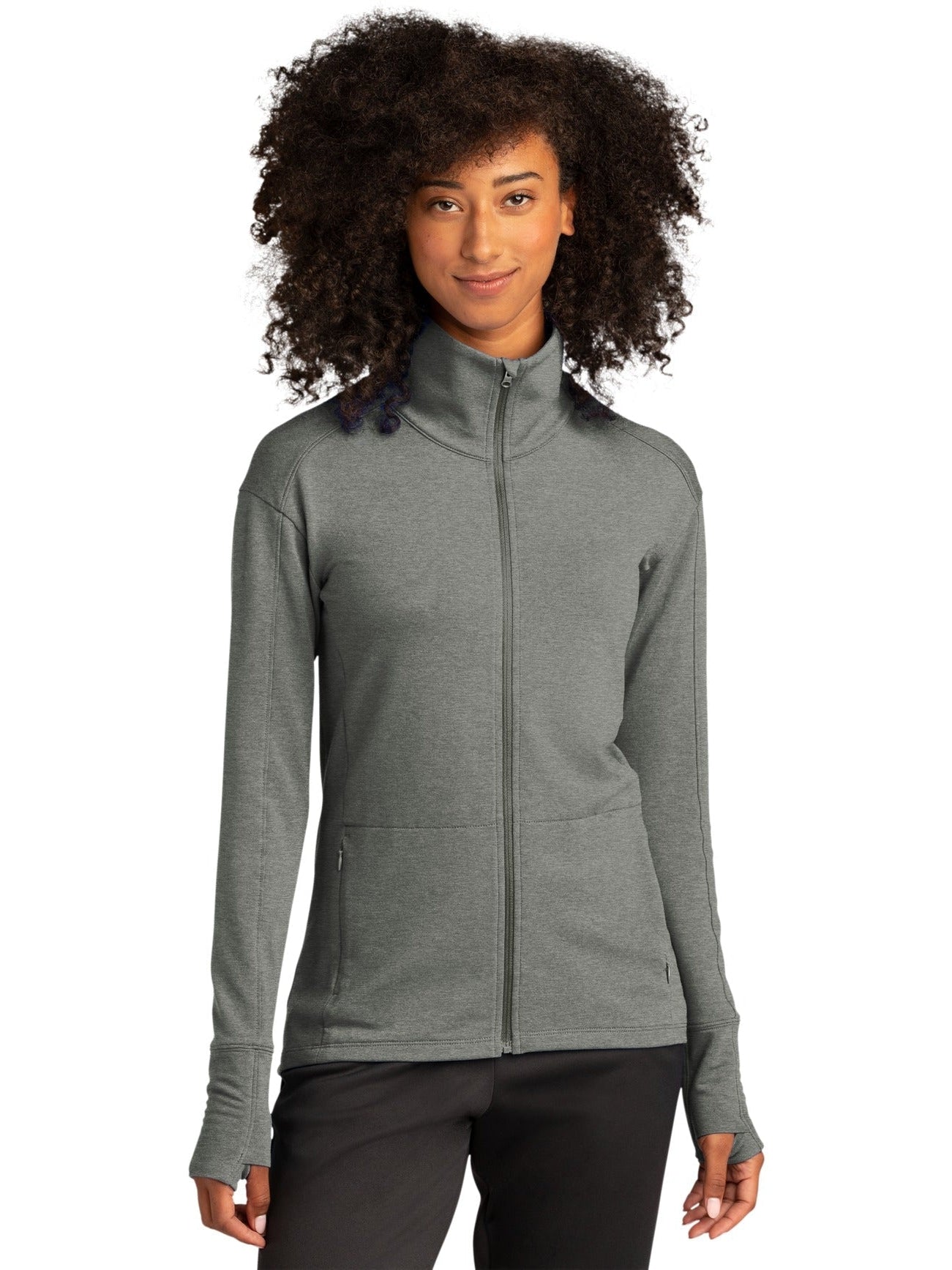 Sport-Tek Ladies Sport-Wick Flex Fleece Full-Zip