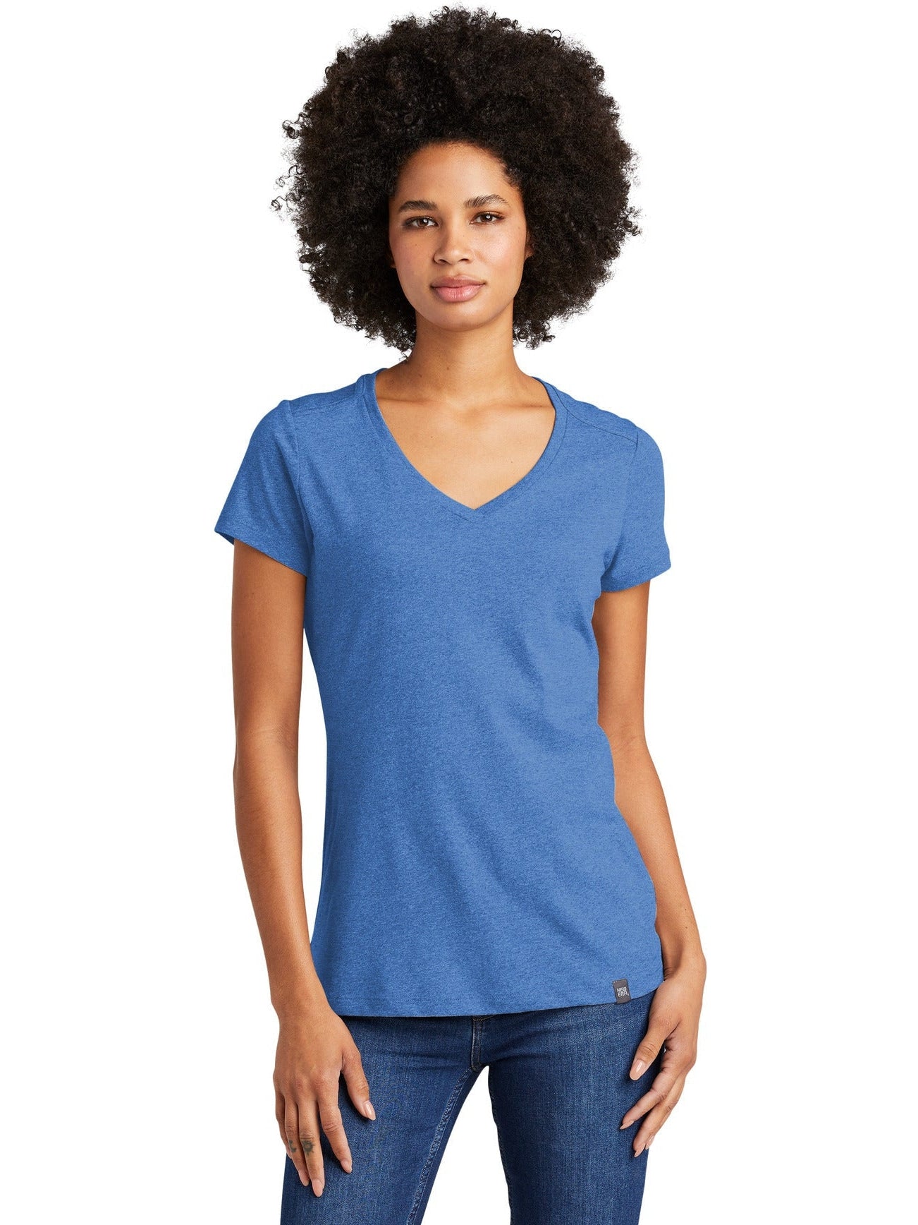 New EraLadies Heritage Blend V-Neck Tee