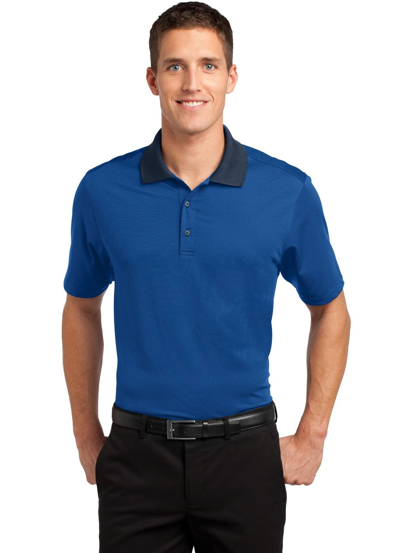 Port AuthorityFine Stripe Performance Polo