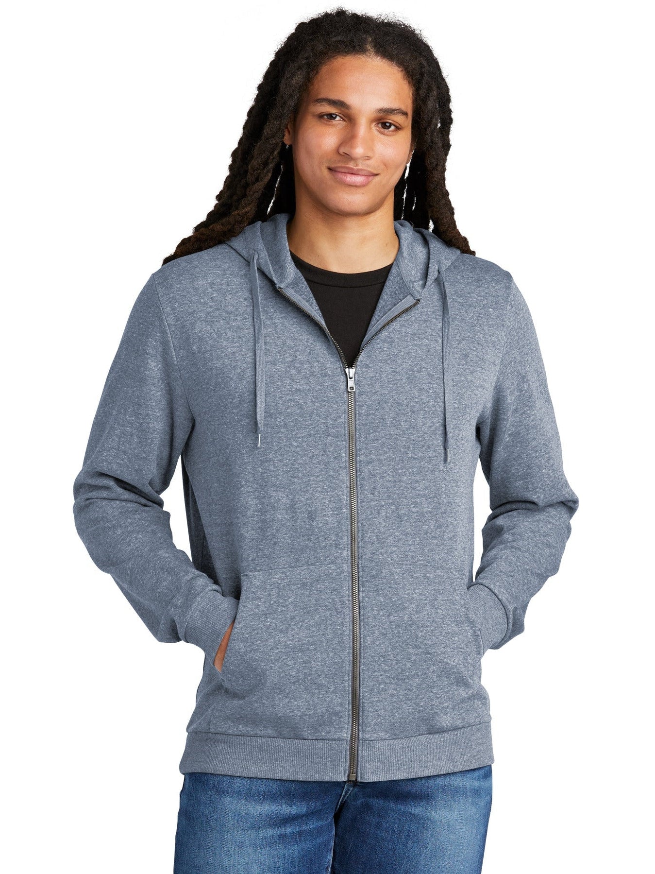 District Perfect Tri Fleece Full-Zip Hoodie