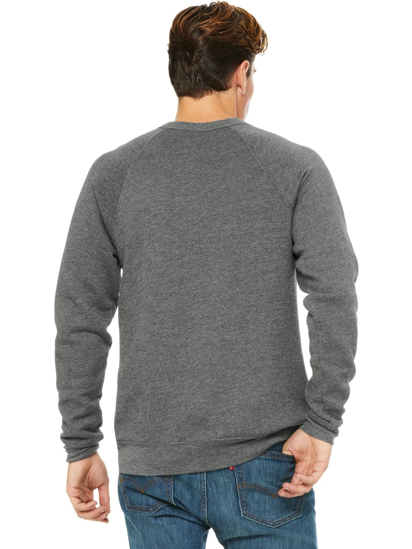 Bella+CanvasSponge Fleece Raglan Sweatshirt