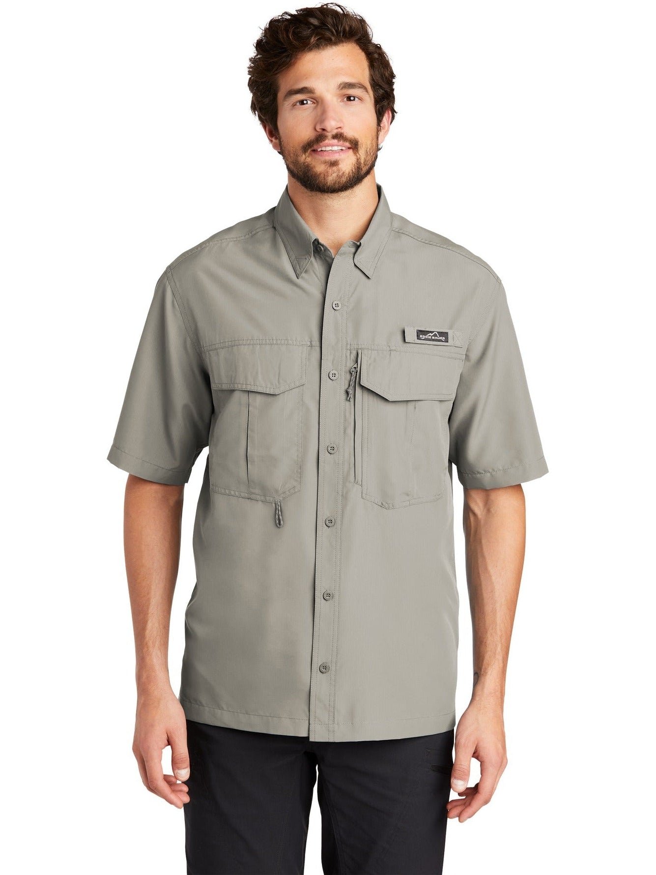 Eddie Bauer Short Sleeve Performance Fishing Shirt