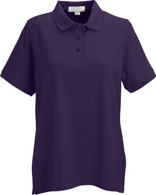 Vantage Ladies Soft-Blend Double-Tuck Pique Polo