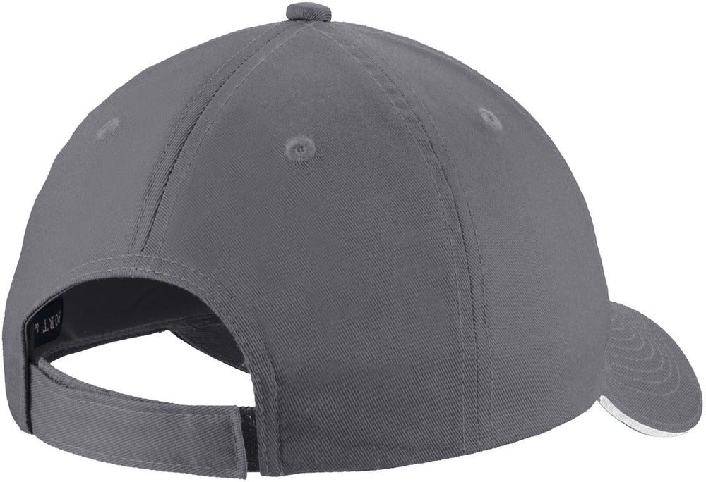 Port & Company Unstructured Sandwich Bill Cap