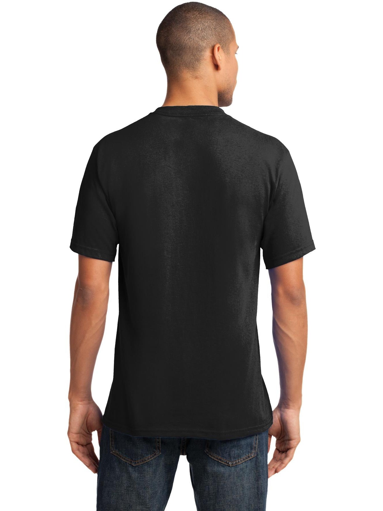 Port & Company Core Cotton V-Neck Tee