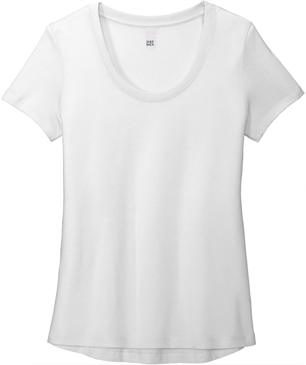 District Ladies Flex Scoop Neck Tee