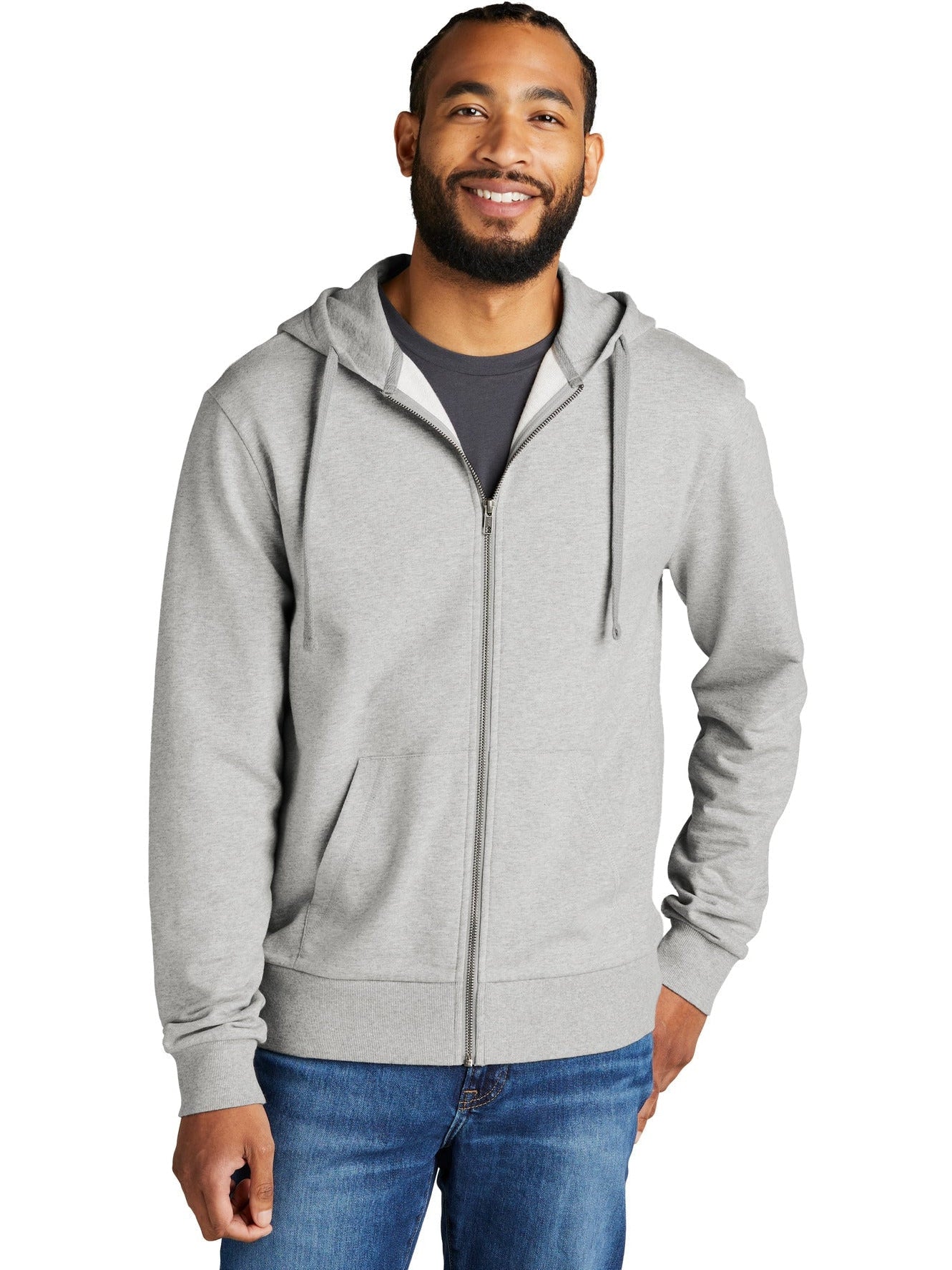 Allmade Unisex Organic French Terry Full-Zip Hoodie