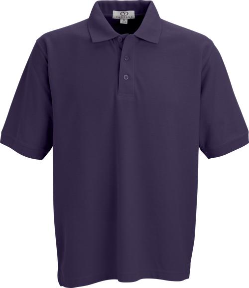 Vantage Soft-Blend Double-Tuck Pique Polo