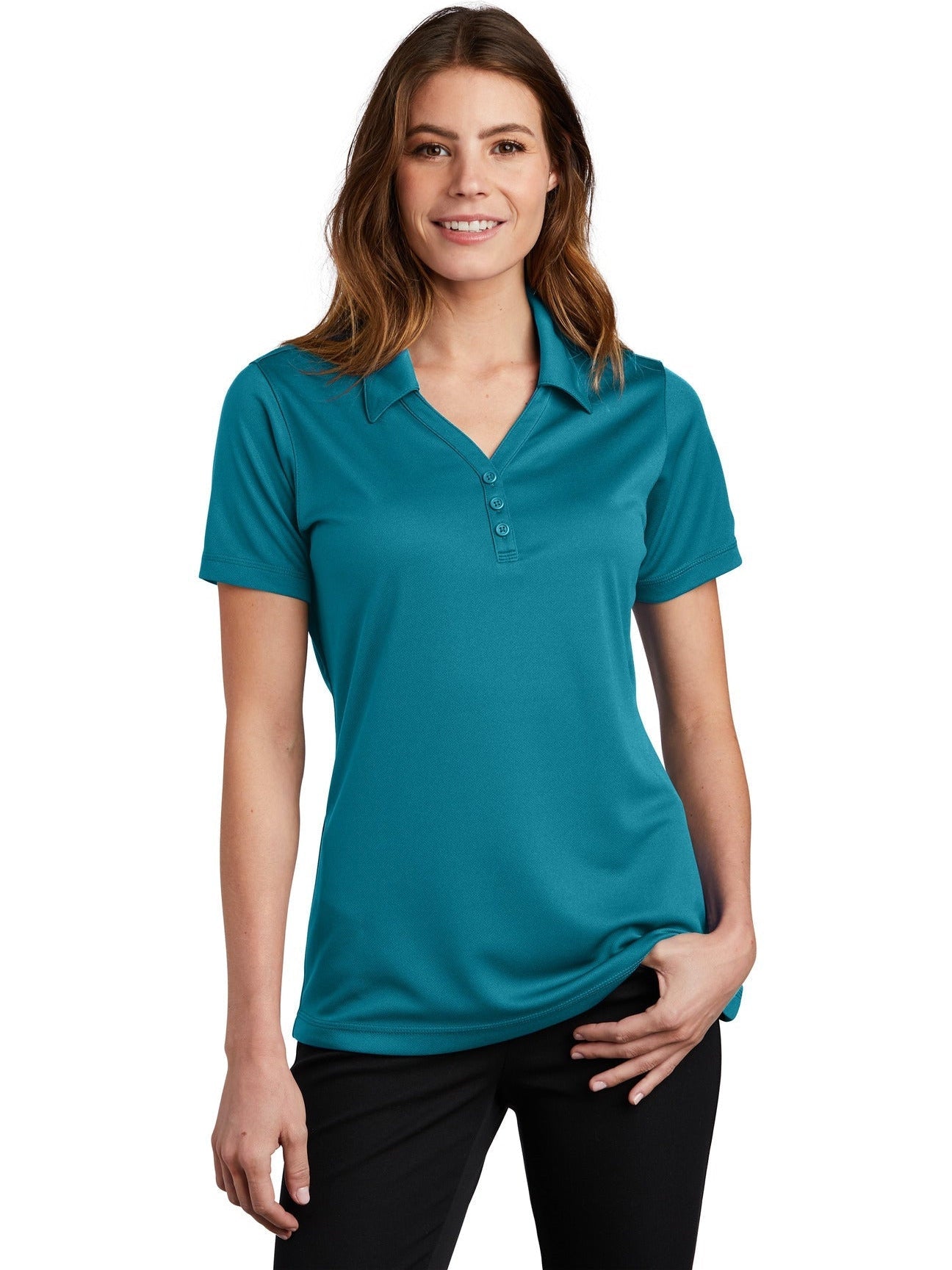 Sport-TekLadies PosiChargeMicro-Mesh Polo