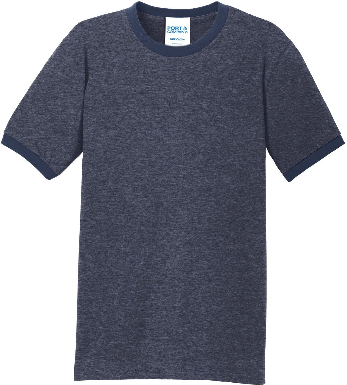 Port & Company Core Cotton Ringer Tee