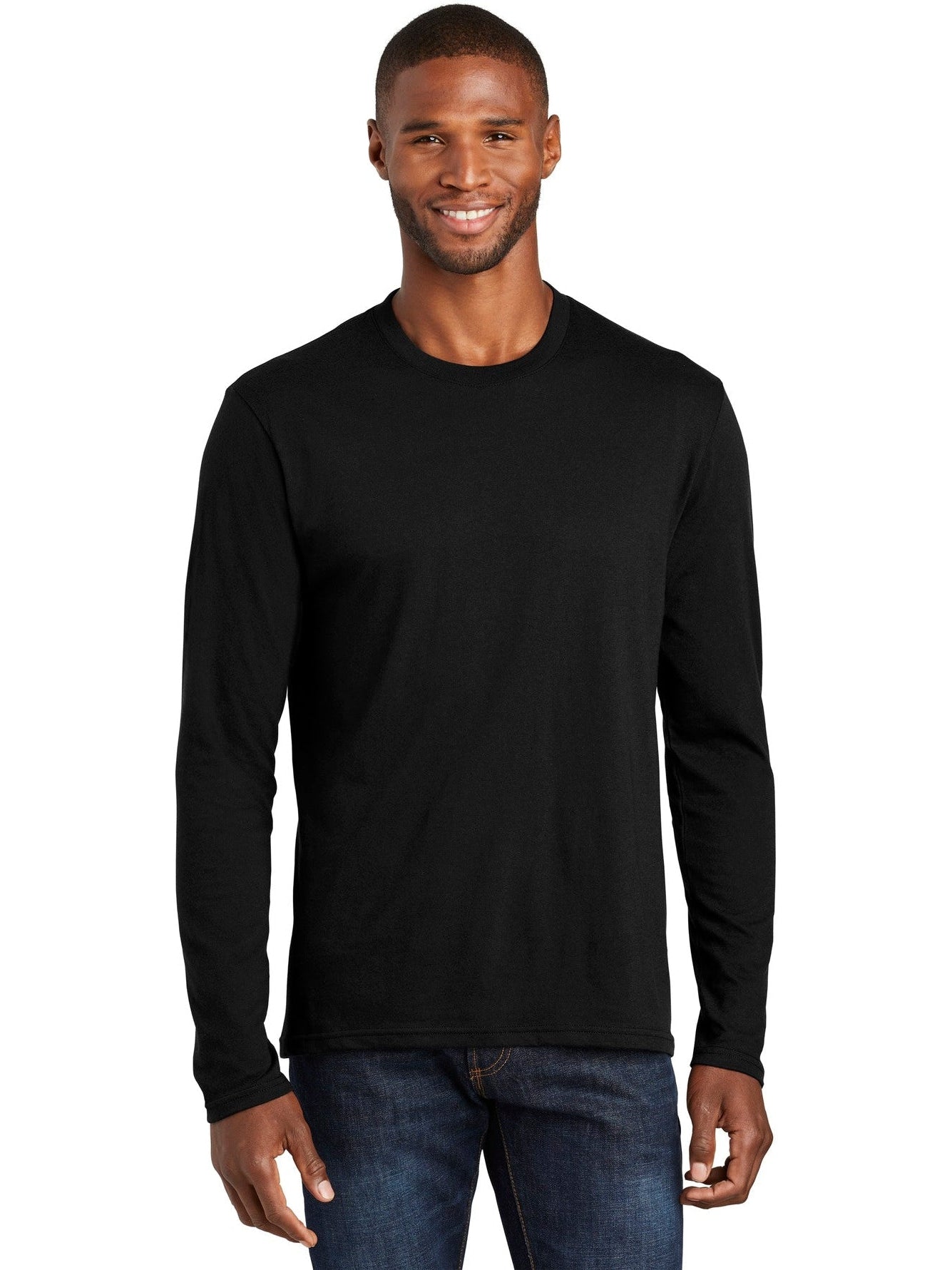 Port & Company Long Sleeve Fan Favorite Blend Tee