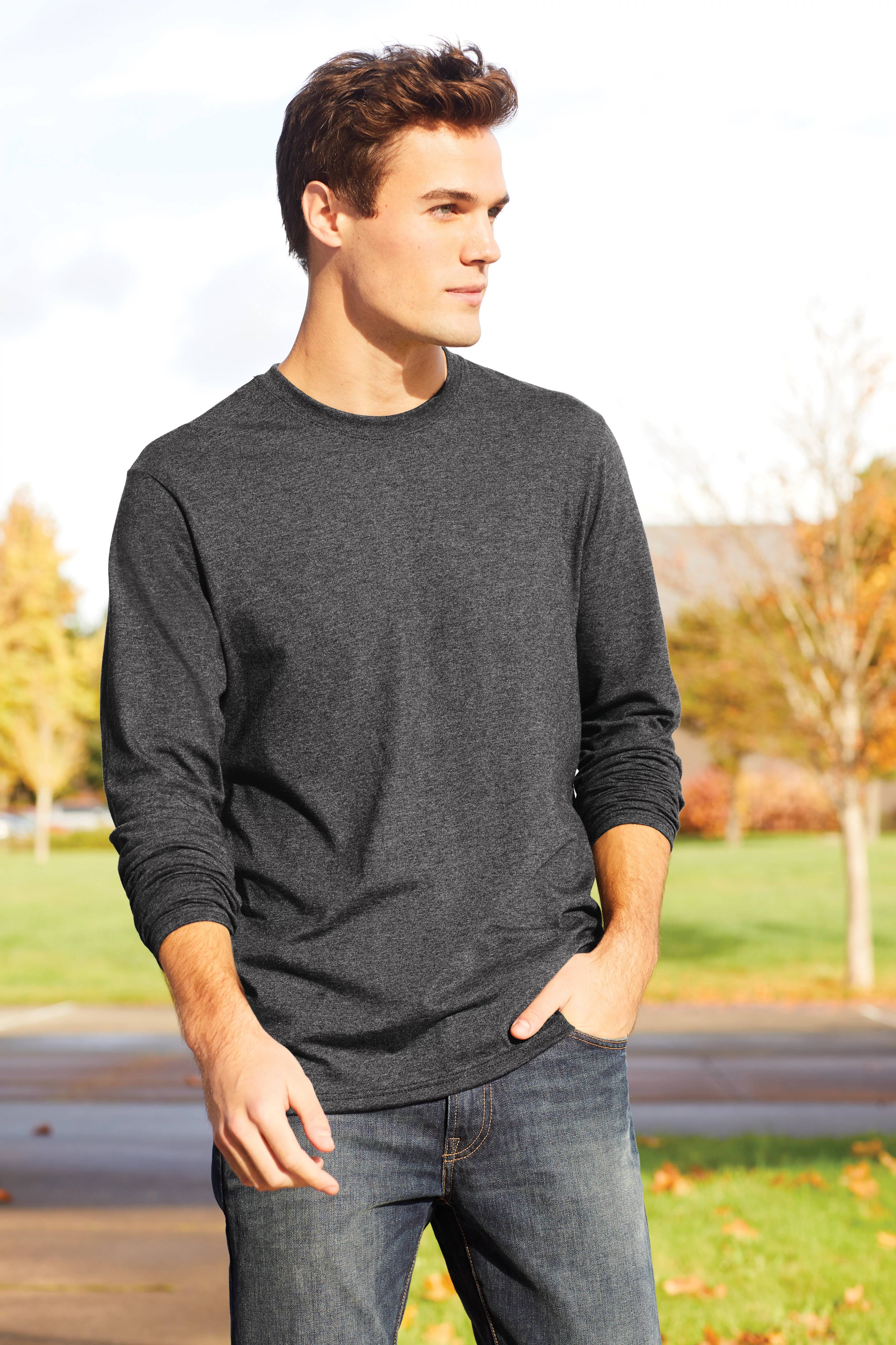 Port & Company Tri-Blend Long Sleeve Tee