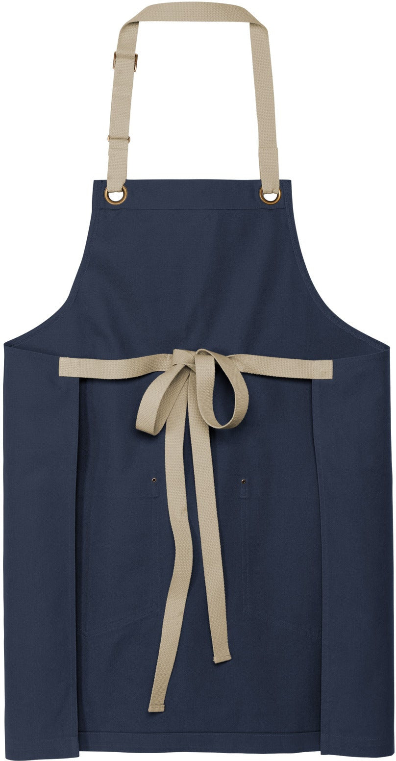 Port Authority Canvas Full-Length Two-Pocket Apron