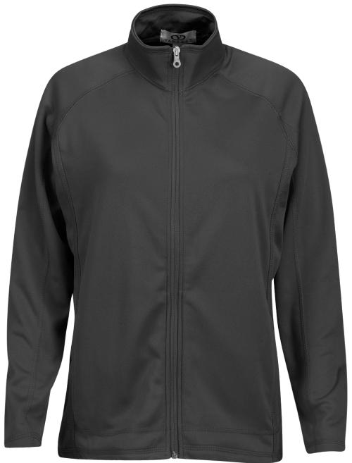 Vantage Ladies Brushed Back Micro-Fleece Full-Zip Jacket