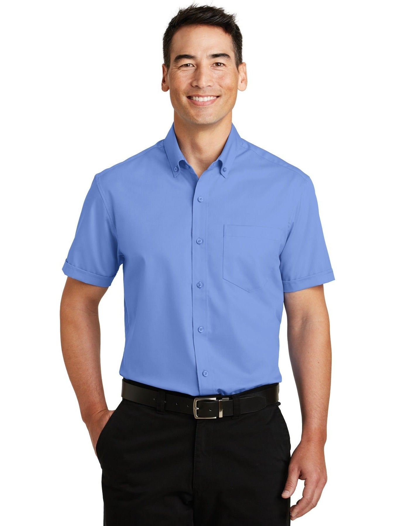 Port Authority Short Sleeve Superpro Twill Shirt