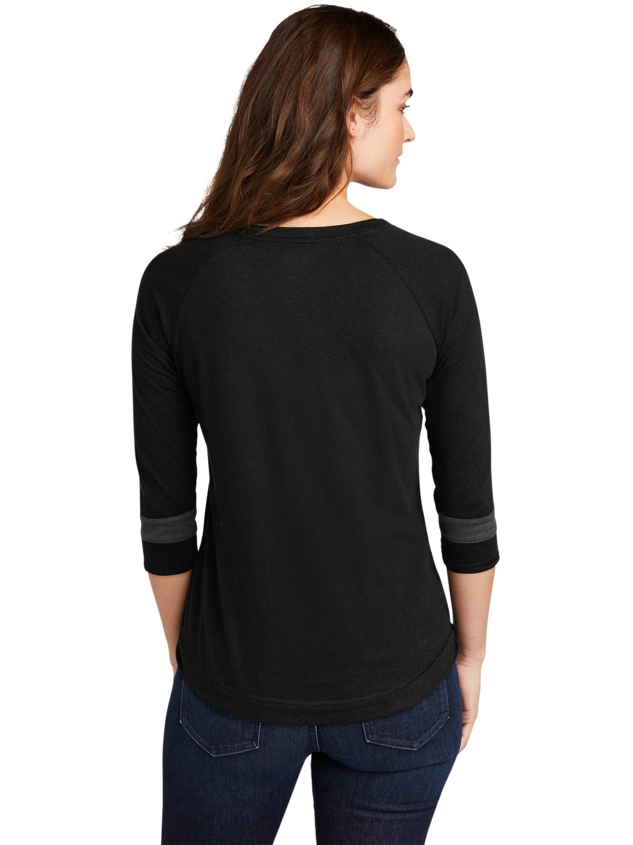 New Era Ladies Tri-Blend 3/4-Sleeve Tee