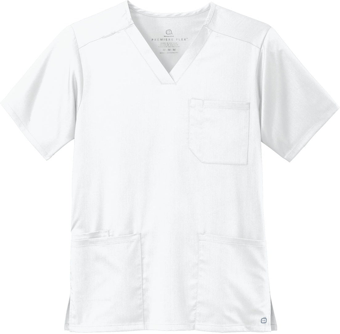 WonderWink Men's Premiere Flex V-Neck Top