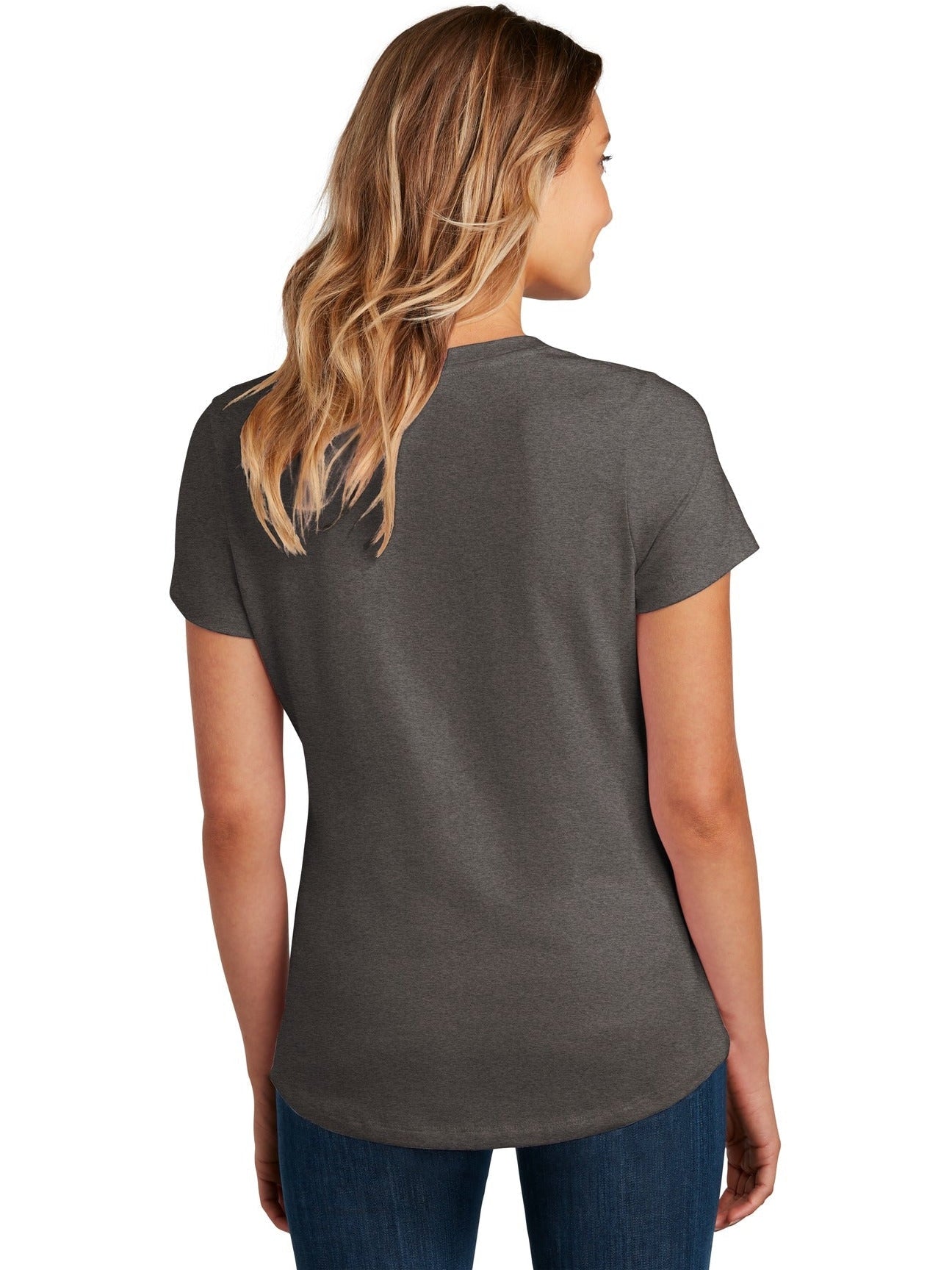 District Ladies Flex Scoop Neck Tee