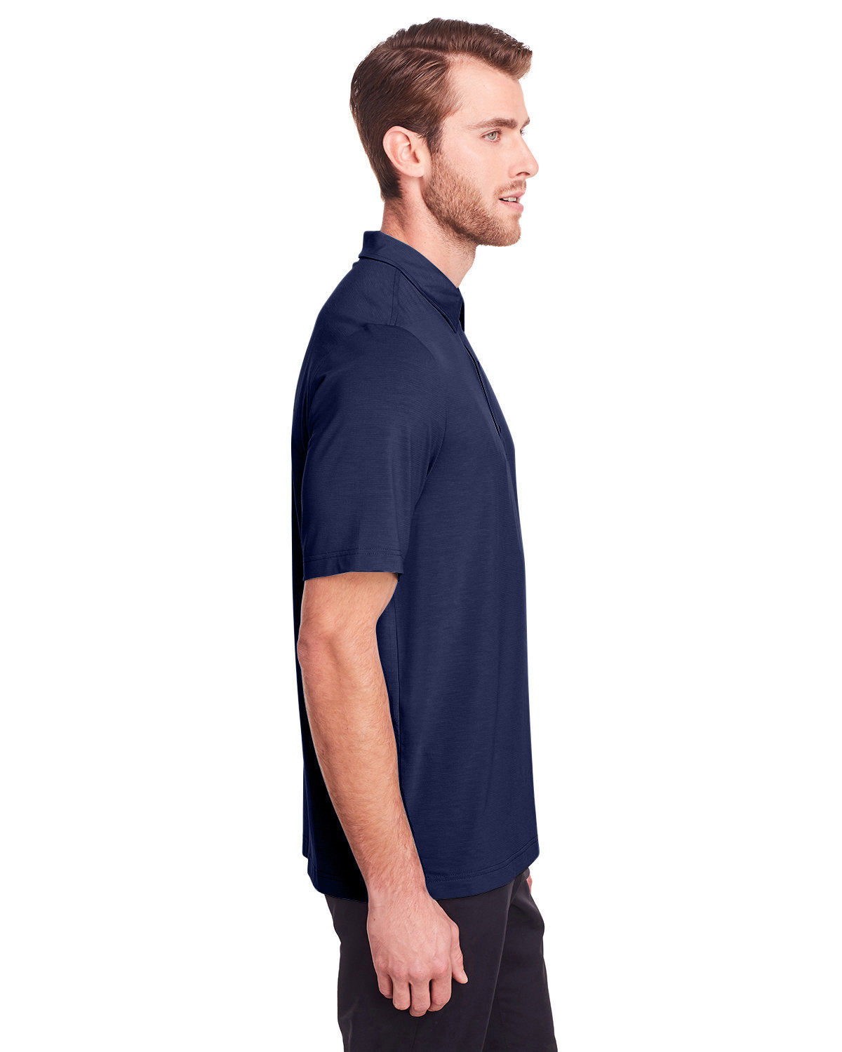 North End Jaq Snap-Up Stretch Performance Polo