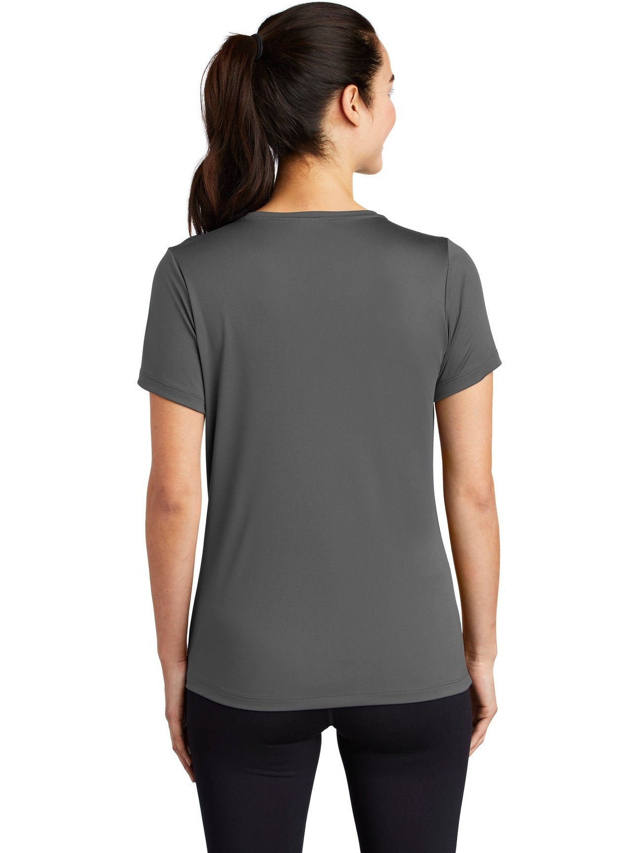 Sport-Tek Ladies Posi-Uv Pro Scoop Neck Tee