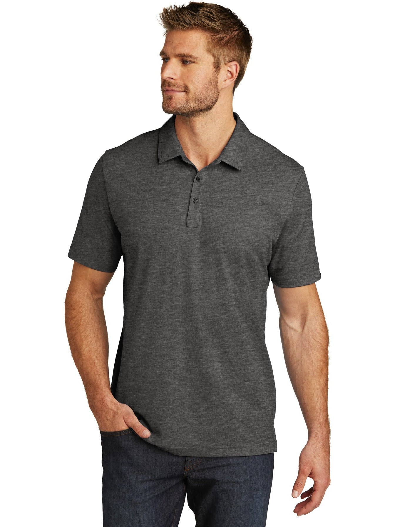 TravisMathew Oceanside Heather Polo