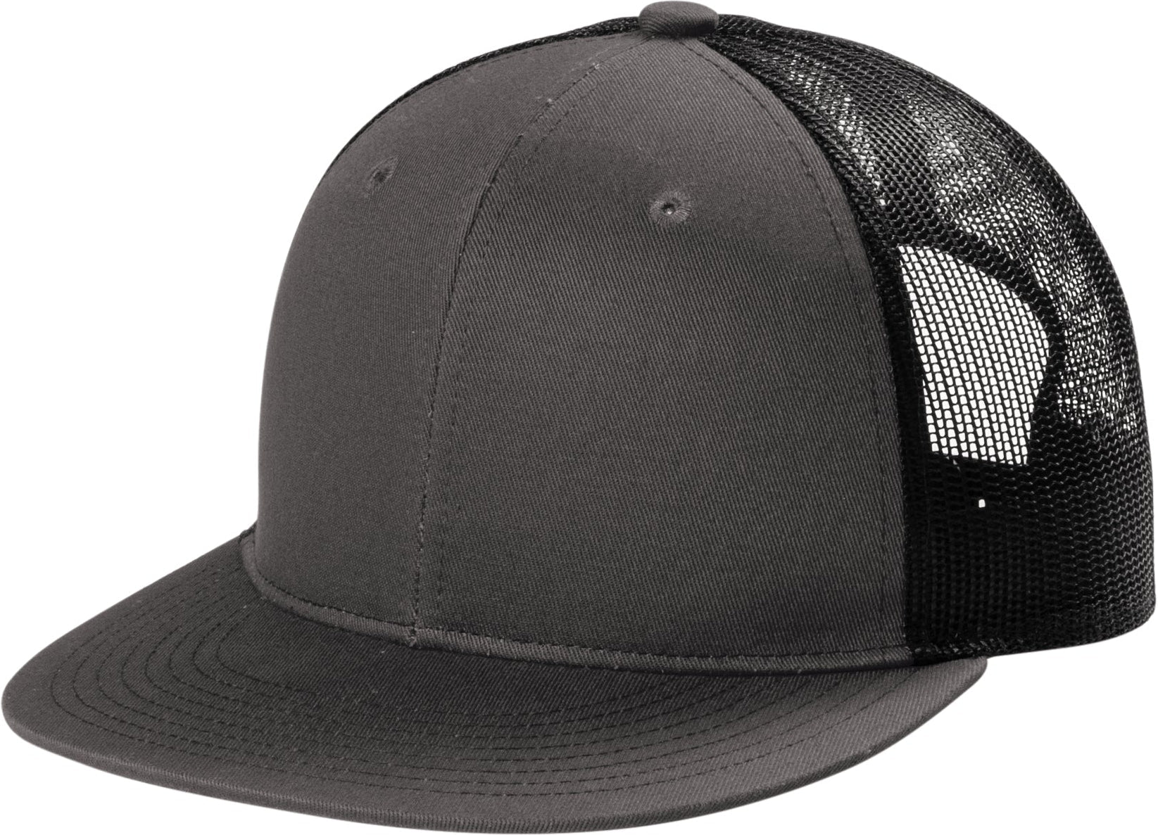 Port AuthoritySnapback Flat Bill Trucker Cap