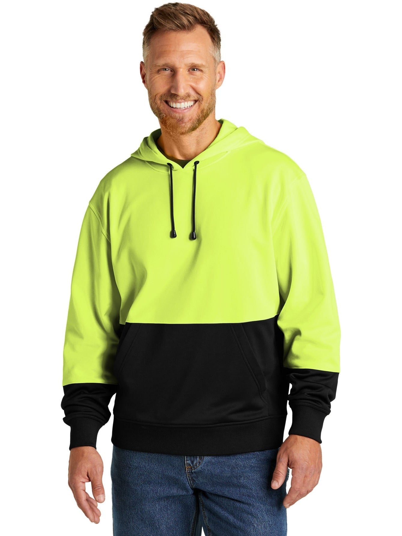 CornerStoneEnhanced Visibility Fleece Pullover Hoodie