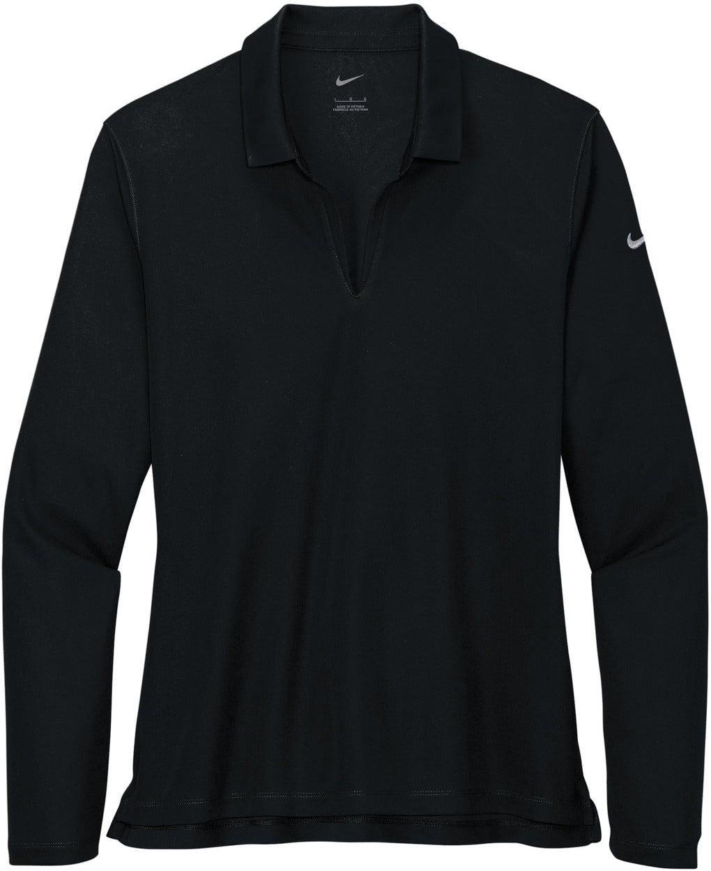 NIKE Ladies Dri-FIT Micro Pique 2.0 Long Sleeve Polo