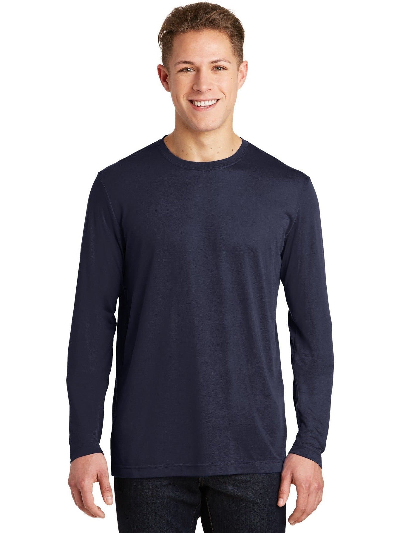 Sport-Tek Long Sleeve Posicharge Competitor Cotton Touch Tee