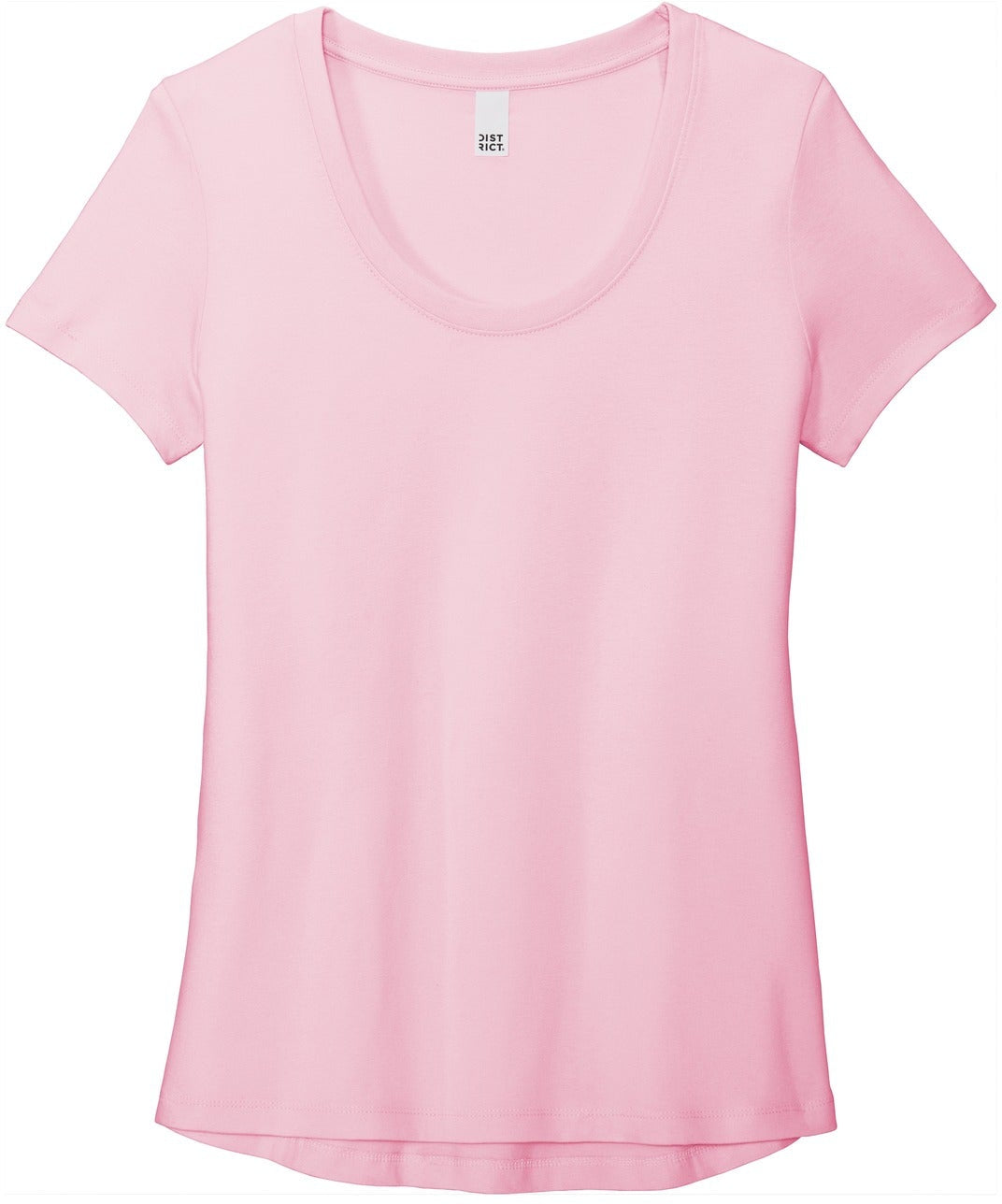 District Ladies Flex Scoop Neck Tee