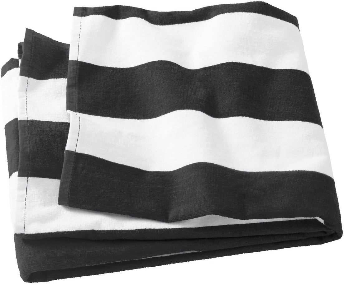 Port Authority Cabana Stripe Beach Towel