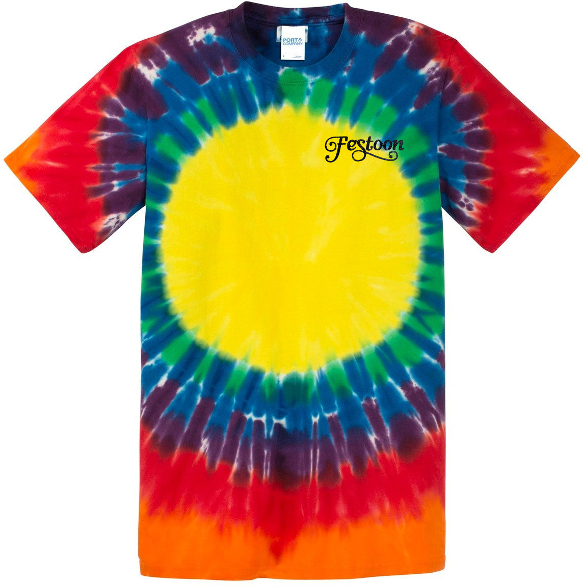 Port & Company Window Tie-Dye Tee