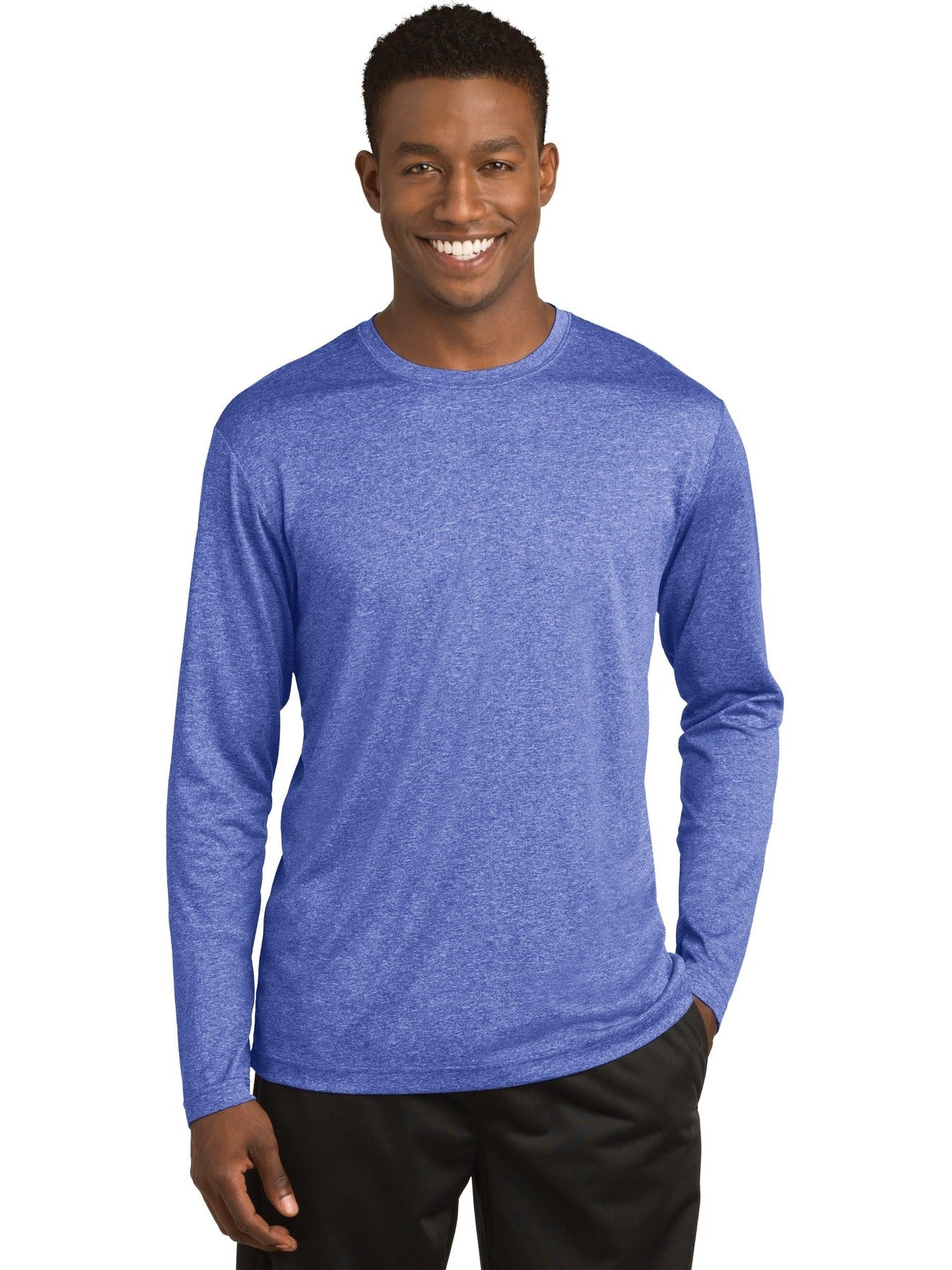 Sport-Tek Long Sleeve Heather Contender Tee