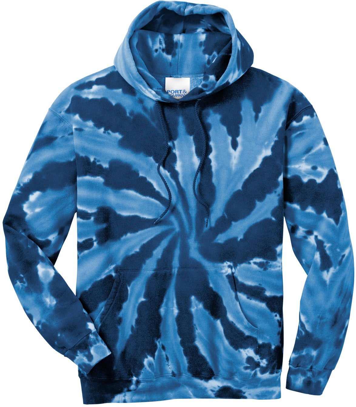 Port & Company Tie-Dye Pullover Hooded Sweatshirt