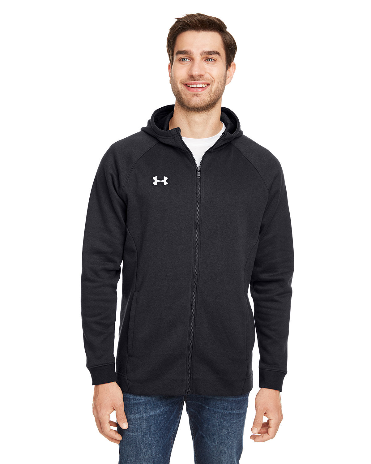 Under Armour Hustle Full-Zip Hooded Sweatshirt