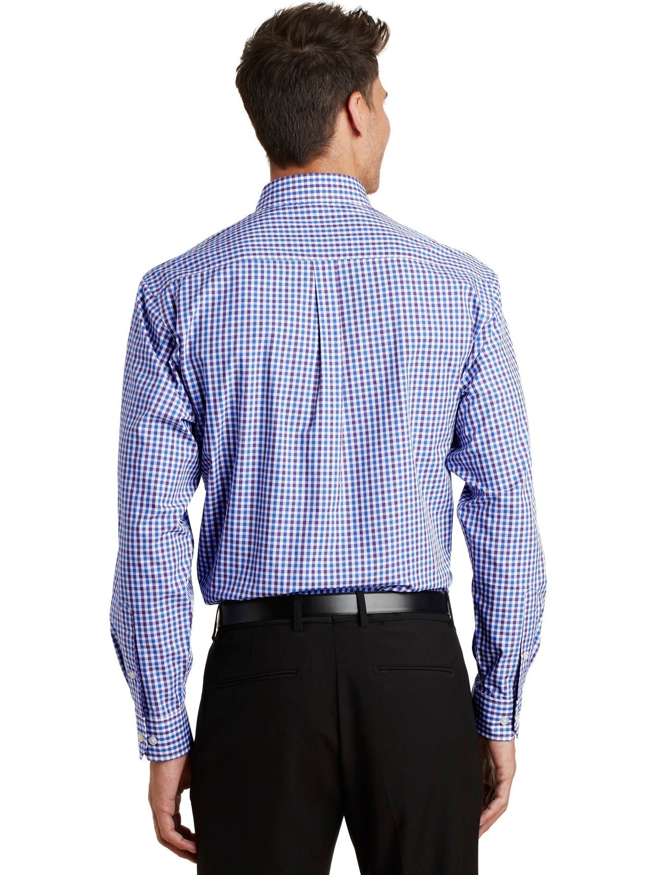 Port Authority Long Sleeve Gingham Easy Care Shirt