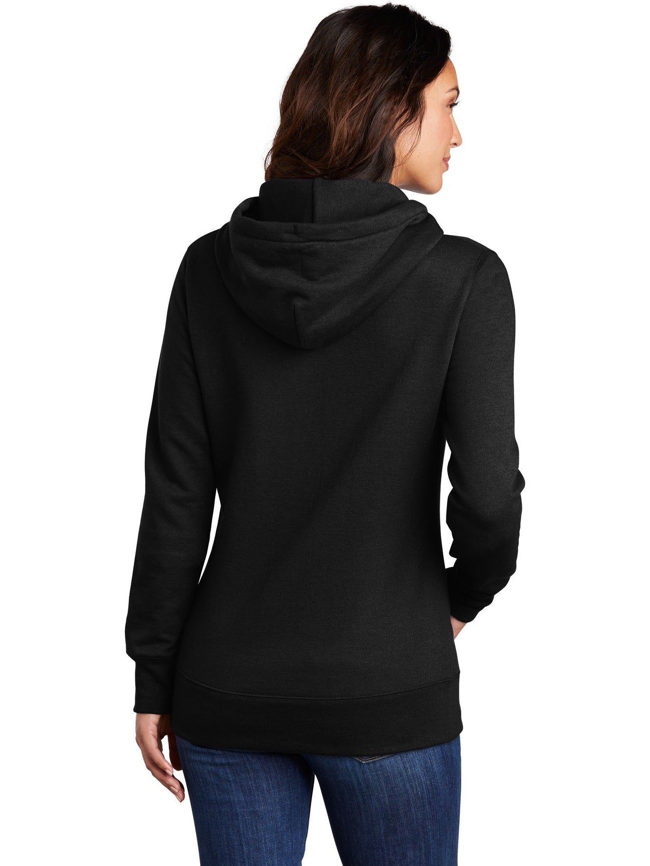 Port & Company Ladies Core Fleece Pullover Hooded Sweatshirt