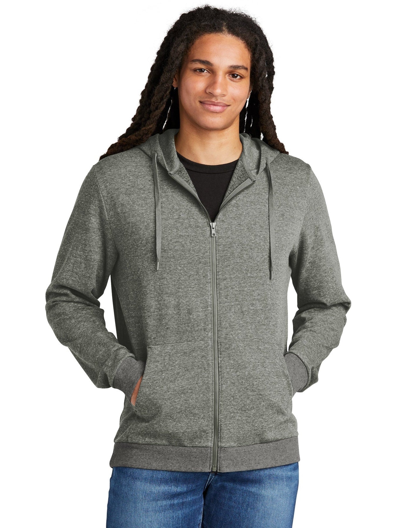 District Perfect Tri Fleece Full-Zip Hoodie