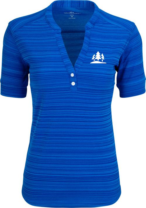 Vansport Ladies Strata Textured Henley