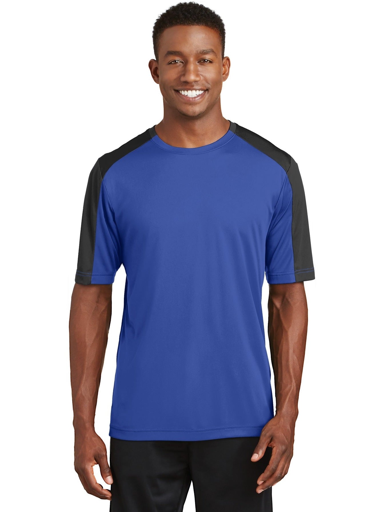 Sport-Tek Posicharge Competitor Sleeve-Blocked Tee