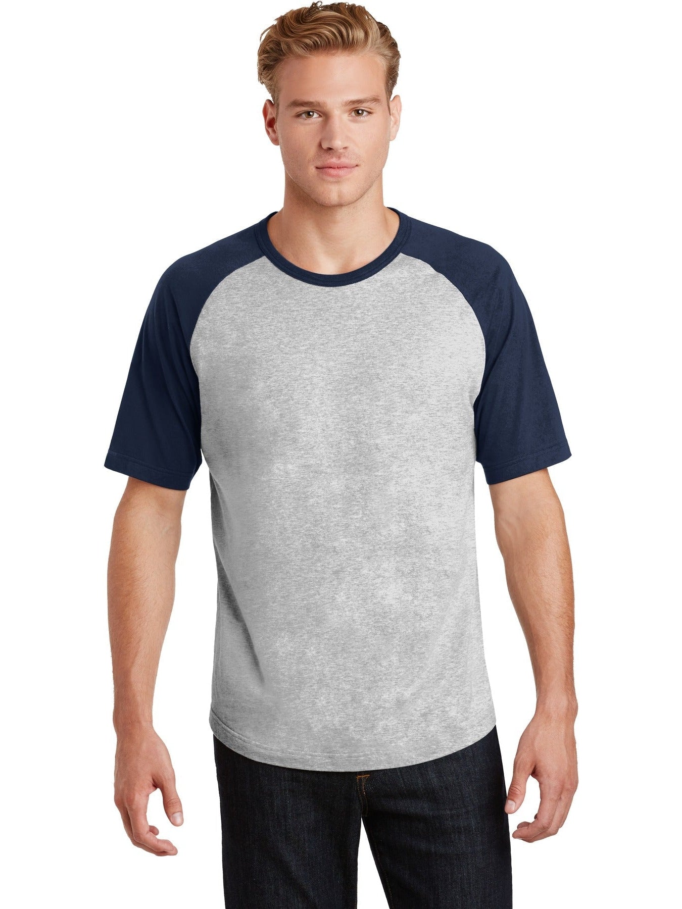 Sport-Tek Short Sleeve Colorblock Raglan Jersey