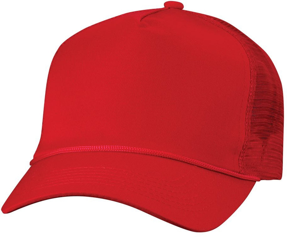 Valucap Five-Panel Mesh-Back Trucker Cap