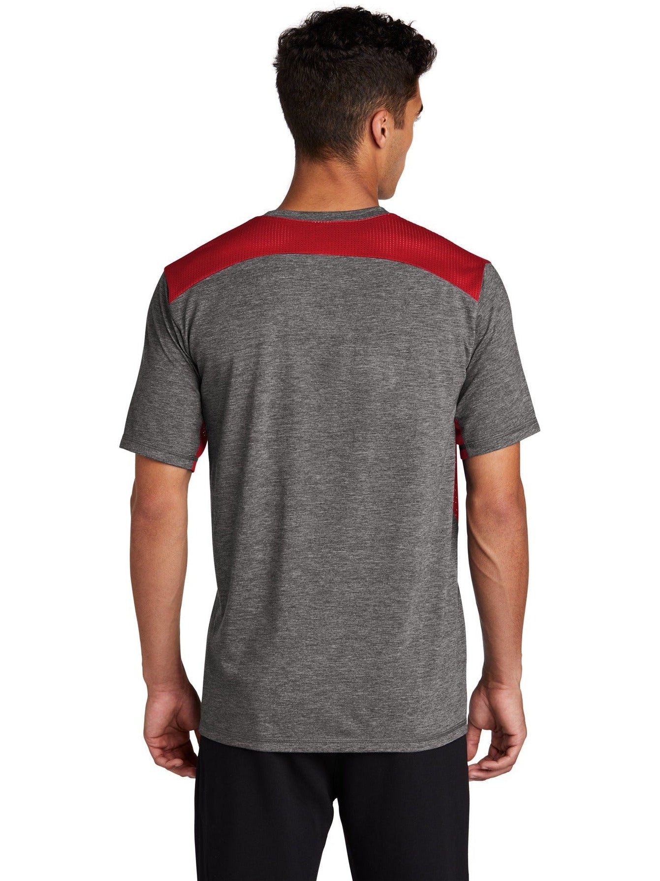 Sport-Tek Posicharge Tri-Blend Wicking Draft Tee